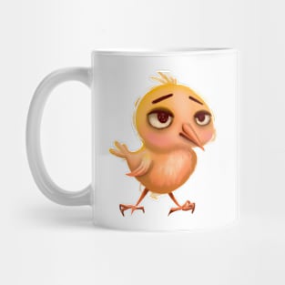 Cute Bird Drawing Mug